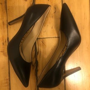 Sam Edelman Black Leather Hazel Pump sz. 7.5